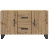 vidaXL Sideboard Artisan-Eiche 100x36x60 cm Holzwerkstoff