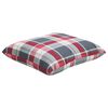 vidaXL Sofakissen 4 Stk. Rot Karomuster 40x40 cm Stoff