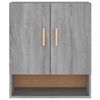 vidaXL Wandschrank Grau Sonoma 60x31x70 cm Holzwerkstoff