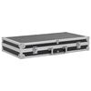 vidaXL Waffenkoffer Aluminium ABS Schwarz