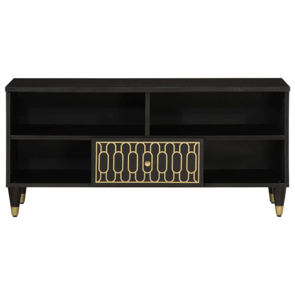 vidaXL TV-Schrank 100x33x46 cm Massivholz Mango