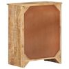 vidaXL Sideboard 59x35x75 cm Raues Mangoholz