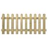 vidaXL Lattenzaun 180x80 cm Massivholz Kiefer Impr&auml;gniert