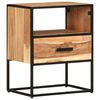 vidaXL Nachttisch 40x30x50 cm Massivholz Akazie