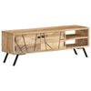 vidaXL TV-Schrank 110x30x40 cm Mango Massivholz