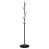 vidaXL Garderobenst&auml;nder Schwarz 177 cm Pulverbeschichtetes Eisen