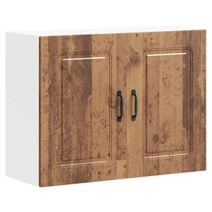 vidaXL K&uuml;chen-H&auml;ngeschrank Kalmar Altholz-Optik Holzwerkstoff