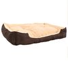 vidaXL Warmes Hundebett mit Polsterkissen S