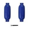 vidaXL | Bootsbumper | Blau 69 x 21,5 cm PVC