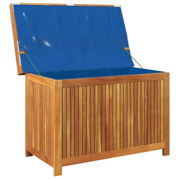 vidaXL Outdoor-Kissenbox 90x50x60,5 cm Massivholz Akazie