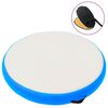 vidaXL Aufblasbare Gymnastikmatte mit Pumpe 100x100x15 cm PVC Blau
