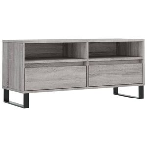 vidaXL TV-Schrank Grau Sonoma 100x34,5x44,5 cm Holzwerkstoff