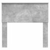 vidaXL Kopfteil Beton Grau 90 cm Holzwerkstoff