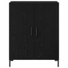 vidaXL Highboard 2 pcs Schwarz Eichen-Optik 69,5 x 34 x 180 cm