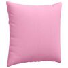 vidaXL Sofakissen 2 pcs Rosa 80 x 80 cm Stoff