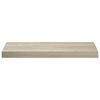 vidaXL Schwebendes Wandregal Eichefarben 60x23,5x3,8 cm MDF
