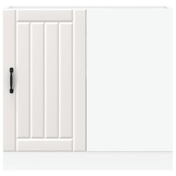 vidaXL K&uuml;chenunterschrank Lucca Wei&szlig; Holzwerkstoff