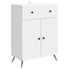 vidaXL Sideboard mit Schubladen Wei&szlig; 66 x 34,5 x 90 cm Holzwerkstoff