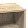 vidaXL Nachttisch 2 pcs Sonoma-Eiche 50 x 34,5 x 50 cm Holzwerkstoff