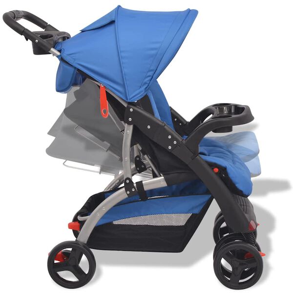 vidaXL Buggy Blau 102&times;52&times;100 cm