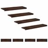 vidaXL Treppenstufen 8 stk. 100 x 30 x 2 cm Dunkelbraun