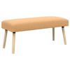 vidaXL Bank Uni Beige 110 x 40 x 46 cm Boucl&eacute;