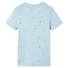 Kinder-T-Shirt Hellblau 128