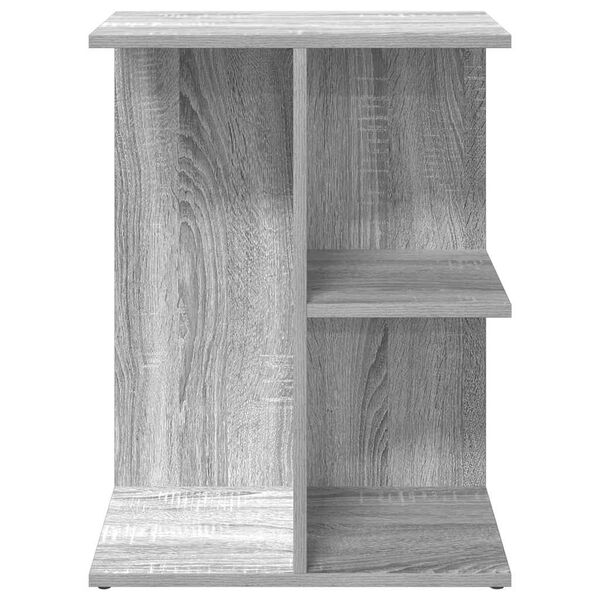 vidaXL Nachttische 2 Stk. Grau Sonoma 46,5x29x61 cm Holzwerkstoff