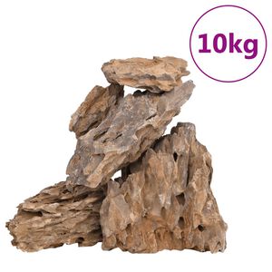 vidaXL Drachensteine 10 kg Mehrfarbig 10-30 cm