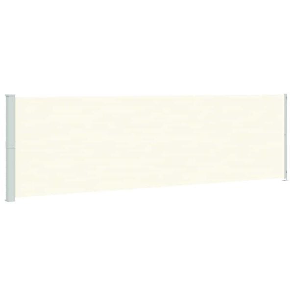 vidaXL Seitenmarkise Ausziehbar 180x600 cm Creme