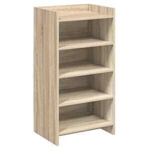vidaXL Schuhschrank Sonoma-Eiche 48 x 36 x 92 cm Holzwerkstoff