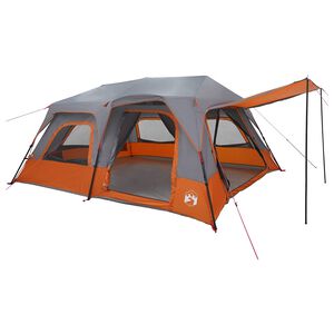 vidaXL Sofort Zelt 10 Personen Grau und Orange