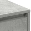 vidaXL LED-Sideboard Beton Grau 71 x 34,5 x 75 cm Holzwerkstoff