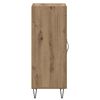 vidaXL Sideboard Artisan-Eiche 34,5 x 34 x 90 cm Verbundholz und Eisen