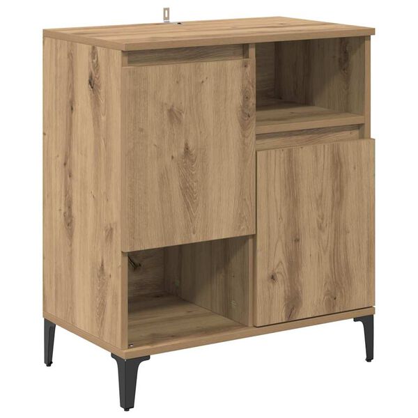 vidaXL Sideboard Artisan-Eiche 60 x 35 x 70 cm Holzwerkstoff