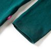 Kinder-Langarmshirt Dunkelgr&uuml;n 116