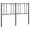 vidaXL Ersatz-Kopfteil Metall Schwarz 140 cm