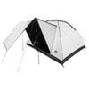 vidaXL Campingzelt 6 Personen Wei&szlig; Blackout Polyester und Stahl