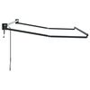 vidaXL Elektrisches Markisenrahmen Anthrazit 3,5 x 2 m Aluminium