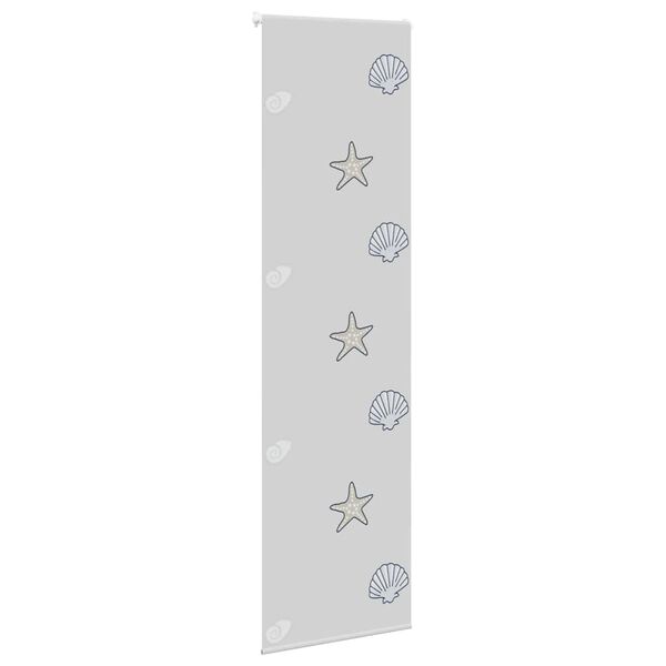 vidaXL Duschrollo 70x240 cm Stoffbreite 66 cm