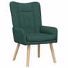 vidaXL Sessel Dunkelgr&uuml;n 63 x 67 x 94 cm Stoff und Sperrholz