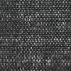 vidaXL Tennisblende HDPE 1,2x25 m Schwarz