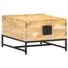 vidaXL Couchtisch 67x67x45 cm Mango Massivholz
