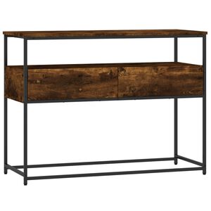 vidaXL Konsolentisch R&auml;uchereiche 100x40x75 cm Holzwerkstoff