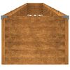 vidaXL Hochbeet 770x50x36 cm Cortenstahl