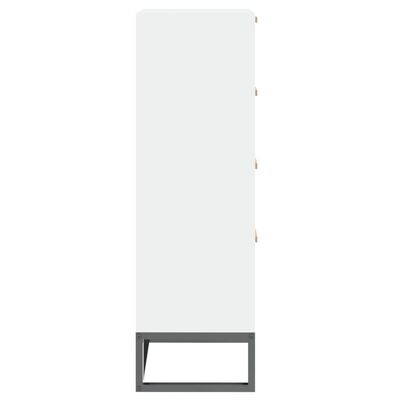 vidaXL Highboard Weiß 40x30x95 cm Holzwerkstoff