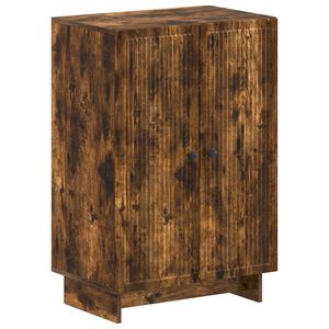 vidaXL Schuhschrank EDE 59,5 x 39,5 x 90 cm Holzwerkstoff Raucheiche