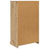 vidaXL Highboard mit Schubladen 3 pcs Artisan-Eiche Holzwerkstoff