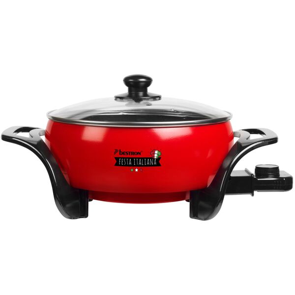 Bestron Elektrische Partypfanne APP800 Rot