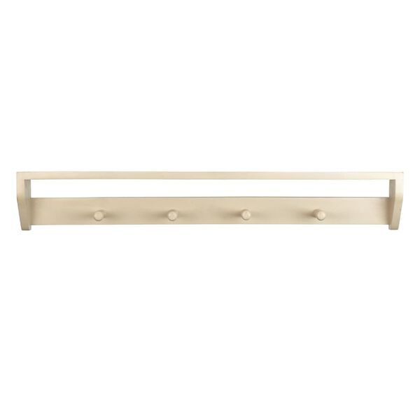 KidsDepot Garderobe Xenn 89x10x14 cm Holz Wei&szlig;